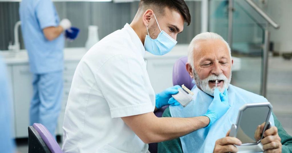 replacing old dental veneers