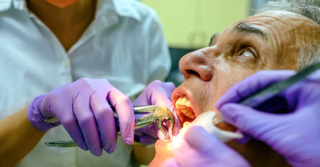 awful taste in mouth after tooth extraction​